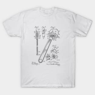 Wrench VINTAGE PATENT DRAWING T-Shirt